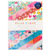 Paige Evans - Go the Scenic Route Collection - 6 x 8 Paper Pad with Navy Foil Accents