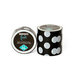 Heidi Swapp - Marquee Love Collection - Washi Tape - Black Polka Dot - 0.875 Inches Wide
