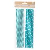 American Crafts - DIY Party - Party Straws - Blue