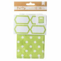 American Crafts - DIY Party - Treat Bags and Labels - Green