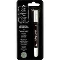 American Crafts - Wet-Erasable Chalk Marker Crayon - White