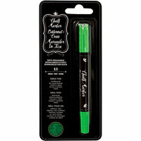 American Crafts - Wet-Erasable Chalk Marker Crayon - Green