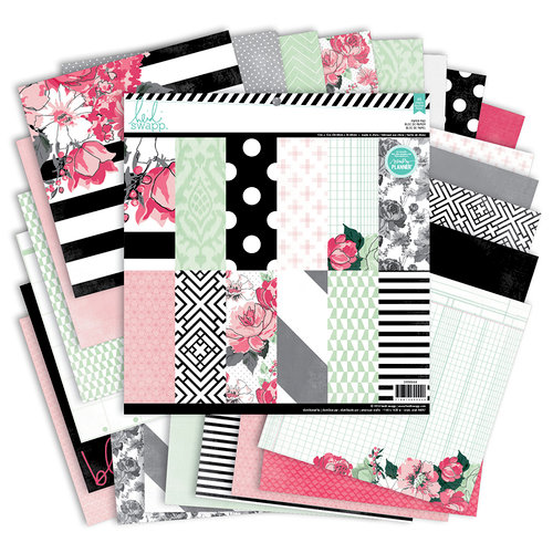 Heidi Swapp - Hello Beautiful Collection - Memory Planner - 12 x 12 Paper Pad