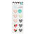 Heidi Swapp - Hello Beautiful Collection - Memory Planner - Puffy Stickers - Hearts