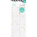 Heidi Swapp - Hello Beautiful Collection - Memory Planner - Stickers - Gold Foil Labels