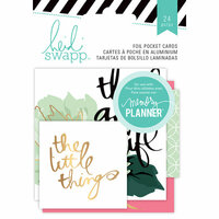 Heidi Swapp - Hello Beautiful Collection - Memory Planner - Pocket Cards - Foil