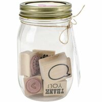 American Crafts - DIY Shop Collection - Mason Jars - Everyday Stamps