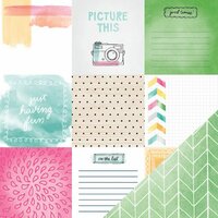 American Crafts - Rise and Shine Collection - 12 x 12 Double Sided Paper - Emma