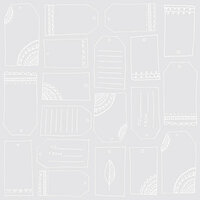 American Crafts - Rise and Shine Collection - 12 x 12 Transparent Paper - Isabella