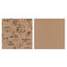 American Crafts - Rise and Shine Collection - 12 x 12 Kraft Paper - Kirsten