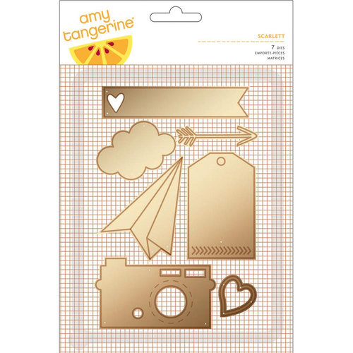 American Crafts - Rise and Shine Collection - Die Set - Scarlett