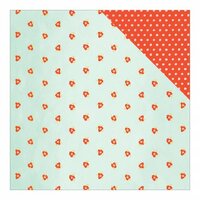American Crafts - Dear Lizzy Collection - Fine and Dandy - 12 x 12 Double Sided Paper - Elated