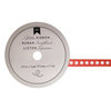 American Crafts - Glitter Ribbon - Red Dot - 0.325 Inch - 3 Yards