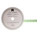 American Crafts - Glitter Ribbon - Green Zig Zag - 0.325 Inch - 3 Yards