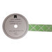American Crafts - Glitter Ribbon - Green Diamond - 0.825 Inch - 3 Yards