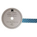 American Crafts - Glitter Ribbon - Teal Stripe - 0.625 Inch - 3 Yards