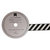 American Crafts - Glitter Ribbon - Black Stripe - 0.825 Inch - 3 Yards