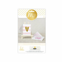 Heidi Swapp - MINC Collection - Cards and Tags - Card Set - Hello Stripes