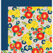 American Crafts - True Stories Collection - 12 x 12 Double Sided Paper - Grey Floral