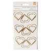 American Crafts - Paper Clips - Jumbo - Hearts