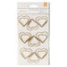 American Crafts - Paper Clips - Jumbo - Hearts