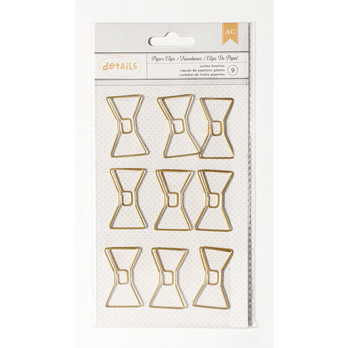 American Crafts - Paper Clips - Jumbo - Bowties