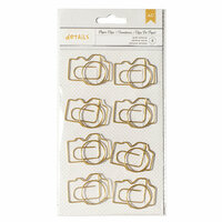 American Crafts - Paper Clips - Jumbo - Cameras