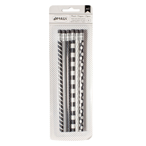 American Crafts - Pencils - Black and White