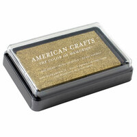 American Crafts - DIY Shop 3 Collection - Ink Pad - Gold