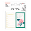 Maggie Holmes - Day to Day Planner Collection - Mini Sticker Book 1 - Cardstock with Foil Accents