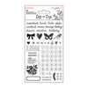 Maggie Holmes - Day to Day Planner Collection - Clear Acrylic Stamps