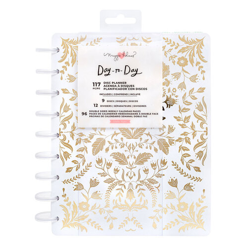 Maggie Holmes - Day to Day Planner Collection - Planner - Golden with Foil Accents