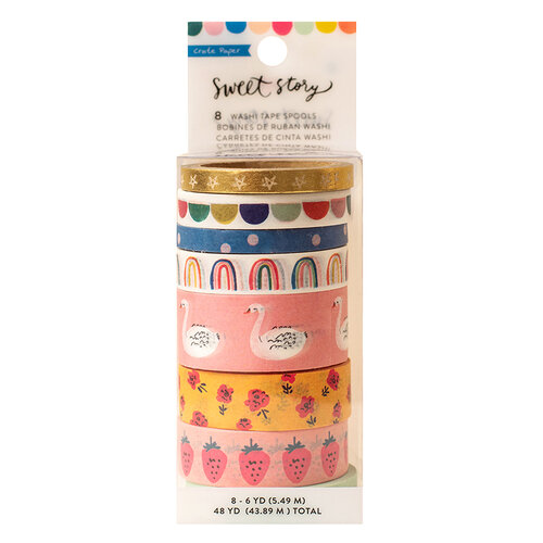 Maggie Holmes - Sweet Story Collection - Washi Tape with Foil Accents