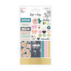 Maggie Holmes - Day to Day Planner Collection - Icon Sticker Book with Foil Accents