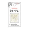 Maggie Holmes - Day to Day Planner Collection - Planner Discs - Small - Gold Glitter