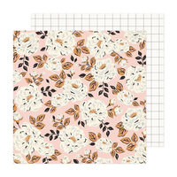 Crate Paper - Fresh Bouquet Collection - 12 x 12 Double Sided Paper - Flora