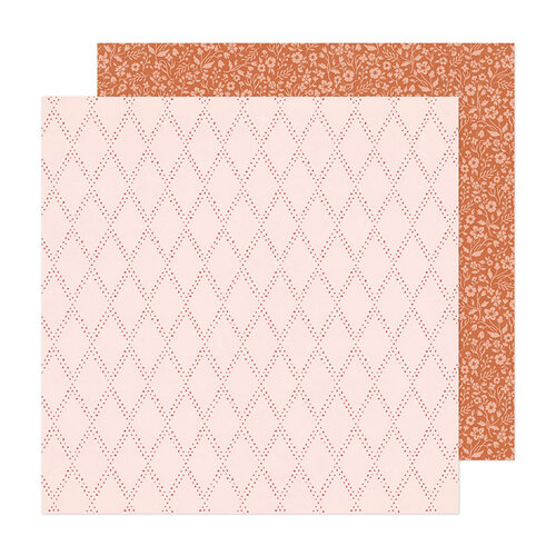 Crate Paper - Fresh Bouquet Collection - 12 x 12 Double Sided Paper - Keepsake