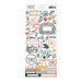 Crate Paper - Fresh Bouquet Collection - 6 x 12 - Stickers