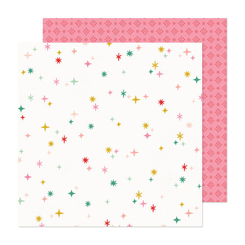 Crate Paper - Hey Santa Collection - 12 x 12 Double Sided Paper - Wish List