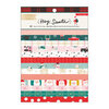 Crate Paper - Hey Santa Collection - 6 x 8 Paper Pad with Foil Accents
