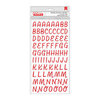 Crate Paper - Hey Santa Collection - Thickers - Alphabet - Holly Jolly