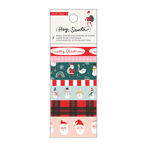 Crate Paper - Hey Santa Collection - Washi Tape