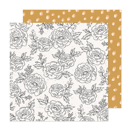 Maggie Holmes - Marigold Collection - 12 x 12 Double Sided Paper - Stay True