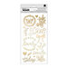 Maggie Holmes - Marigold Collection - Thickers - Phrase and Icon - Puffy Gold Foil - Lovely