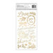 Maggie Holmes - Marigold Collection - Thickers - Phrase and Icon - Puffy Gold Foil - Lovely