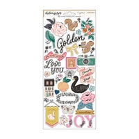 Maggie Holmes - Marigold Collection - 6 x 12 Cardstock Stickers