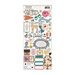 Maggie Holmes - Marigold Collection - 6 x 12 Cardstock Stickers
