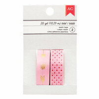 American Crafts - Valentines Collection - Washi Tape - Dots and Arrows - 20 Yards