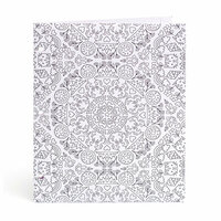 American Crafts - Hall Pass Collection - Adult Coloring - Folder - Kaleidoscope