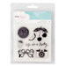 American Crafts - Happy Place Collection - Clear Acrylic Stamps